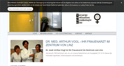 Desktop Screenshot of linz-frauenarzt.at
